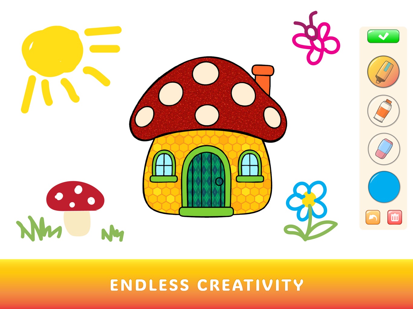 Free-draw tools for endless creativity