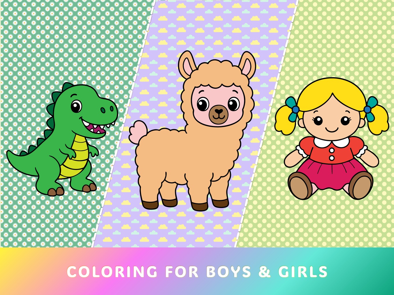 Coloring for boys and girls